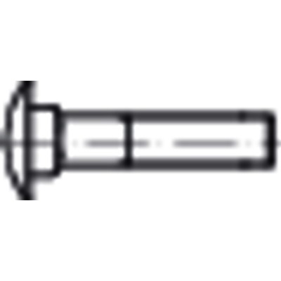 E-NORMpro - Flachrundschraube mit Vierkantansatz DIN 603 Edelstahl A2 M 8x 80