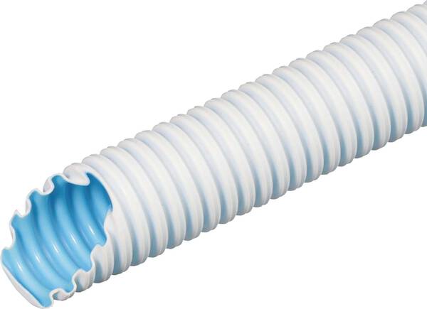 Fränkische Rohrwerke 26220025 FBY-EL-F 25 ws Wellrohr Weiß 19.3 mm 1 St.