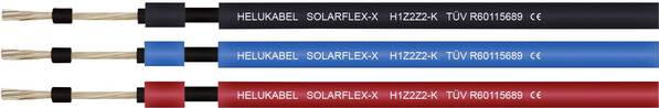 Helukabel H1Z2Z2-K 713546 Photovoltaikkabel 1 x 4 mm² Blau 100 m