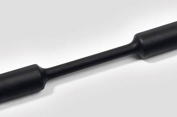 HellermannTyton 333-31200 Schrumpfschlauch ohne Kleber Schwarz 12 mm 4 mm Schrumpfrate:3:1 Meterware