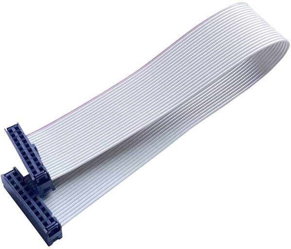 BKL Electronic 10120672 Flachbandkabel Rastermaß: 2.54 mm 20 x 0.08 mm² Grau 1 St.