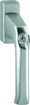 HOPPE® Fenstergriff absperrbar London 013S/U34 TBT1, ohne Schrauben, Aluminium, 2200081