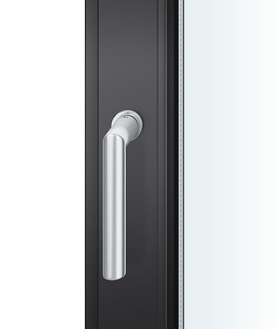 FSB Fenstersteckgriff 34 1076, runde Ros., Edelstahl 137 mm 7 mm