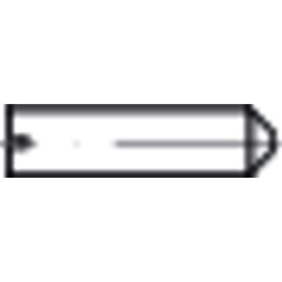 NOBRAND - Gewindestift mit Schlitz und Spitze ISO 7434 Stahl 14H blank M3x0,5x16mm