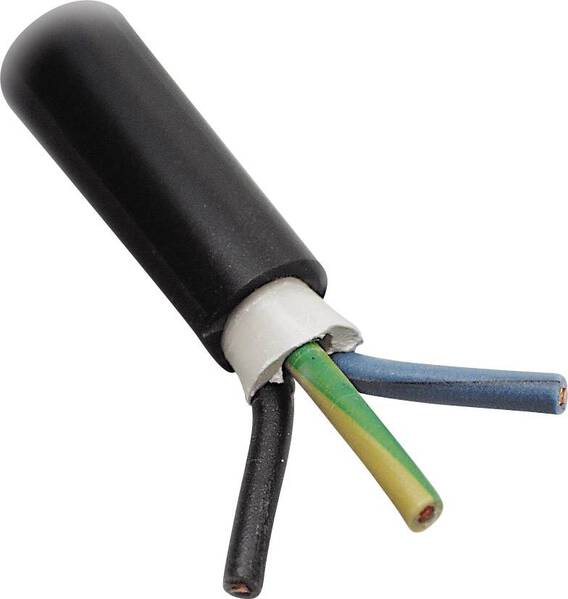 BKL Electronic 071029/20 Erdkabel NYY-J 3 G 1.5 mm² Schwarz 20 m