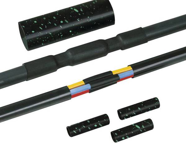 HellermannTyton 380-04007 LVK-5x6-25 PO-X BK Warmschrumpf-Verbindungsgarnitur ohne Schraubverbinder Kabel-Ø-Bereich: 16
