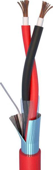 ELAN 282151R Brandmeldekabel LSZH 2 x 1.50 mm² Rot Meterware