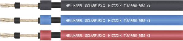 Helukabel H1Z2Z2-K 713545 Photovoltaikkabel 1 x 4 mm² Rot Meterware