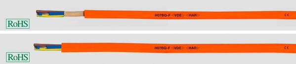 Helukabel H07BQ-F Steuerleitung 2 x 1.5 mm² Orange 22058 100 m