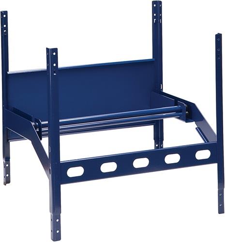 Nordwest Abrollgerät LOGS 110 H520xB540xT390mm blau RAL 5022 m.2 Achsen LOGS