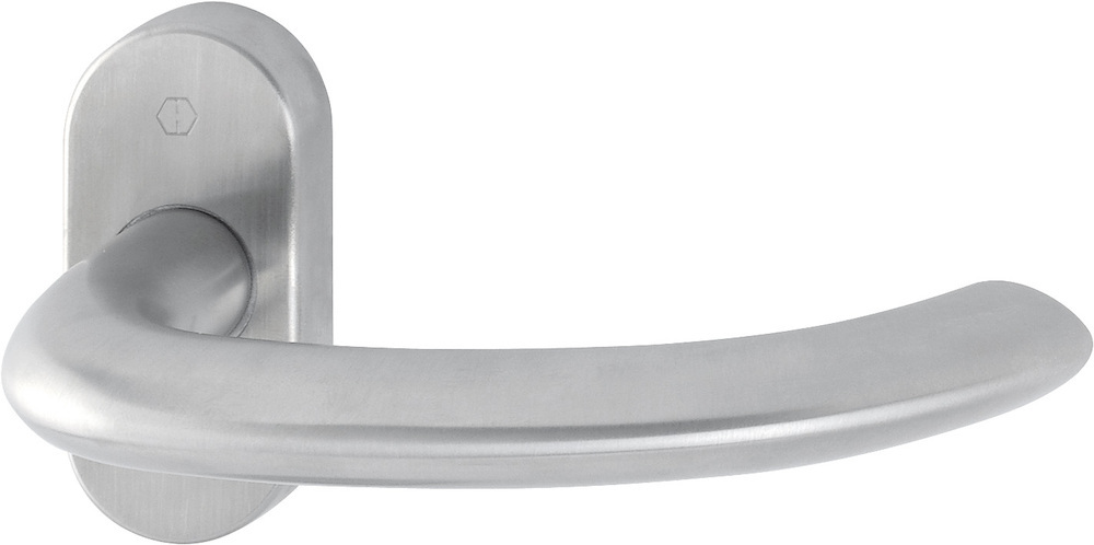 HOPPE® Drücker-Halbgarnitur ohne Schlüsselrosette Marseille E1138F/55, VK10 mit Stütznocken, Edelstahl, 3028754
