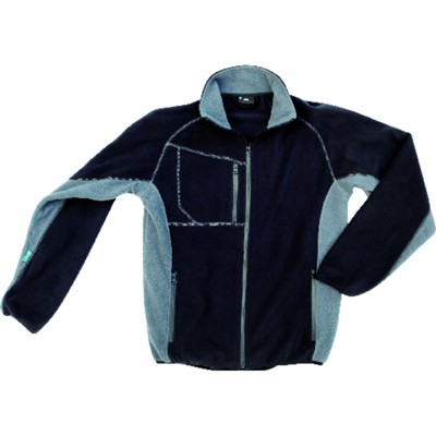 EXCESS - Fleecejacke Champ, weiß/grau, Größe S