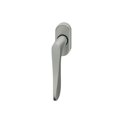 FSB - DK-Fenstergriff 34 1144, m.oval.Ros.,VK7x24-38, DL-R, silber, alu.silb. eloxiert