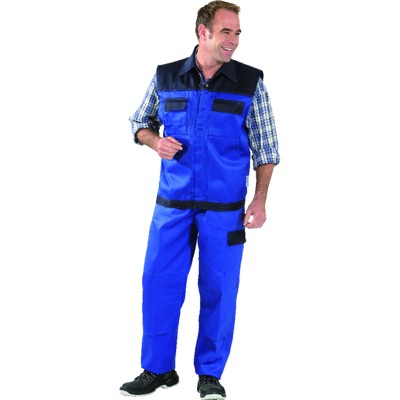 Planam - Bundhose 1211 kornblau/marine, Größe 90