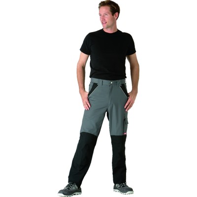 Planam - Bundhose 2516 schiefer/schwarz, Größe 60