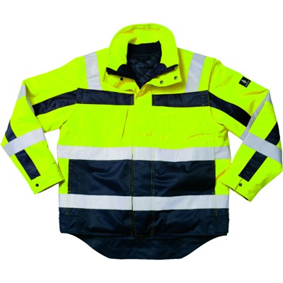 MASCOT® - Pilotjacke Loreto, 100 % Polyester (PES), 240 g/m², gelb/blau, Größe 5XL