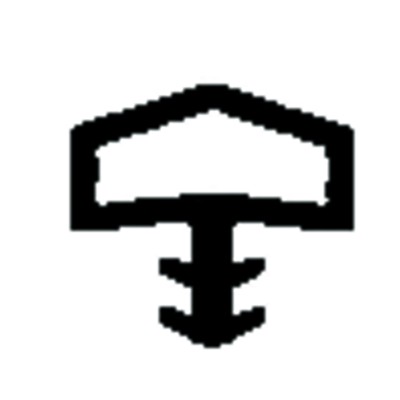 TRELLEBORG - Zimmertür-Dichtung,L8001,TSP-Last beige