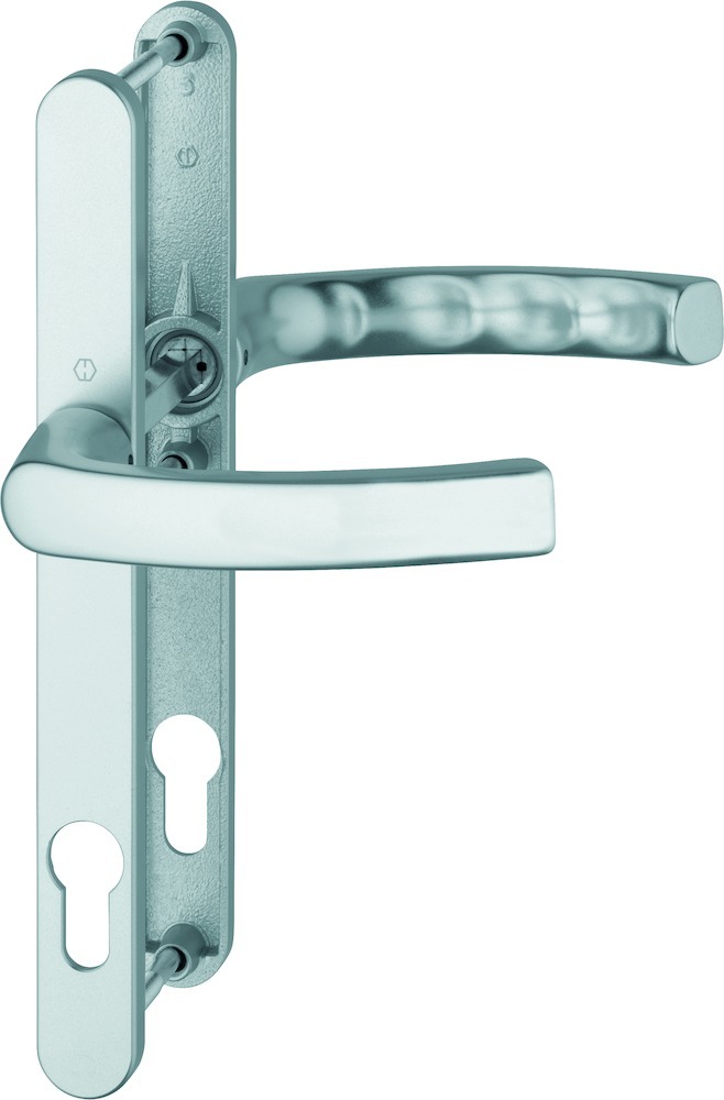 HOPPE® Drückergarnitur mit Schmalschild Liège 1540/303N, Aluminium, 11624929