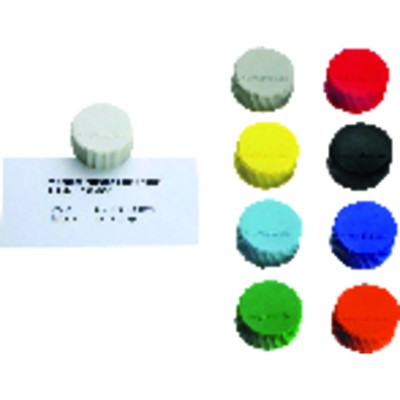 magnetoplan - Magnet D34mm VE10 Haftkraft 2000 g blau