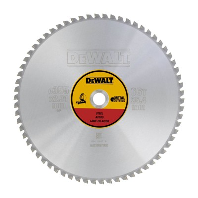 DeWALT - Kreissägeblatt für stationäre Sägen ø355 x 25,4mm 66TFZ