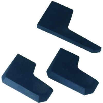 Silikon-Abziehgummi-Set 3-teilig, säure- und chemikalienbeständig 10, 8, 9mm