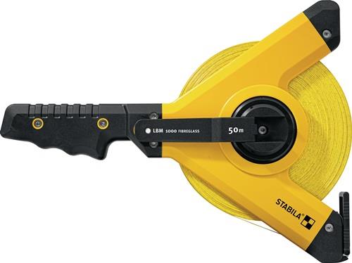 STABILA Rahmenbandmaß LBM 1000 FIBREGLASS L.50m Band-B.13mm cm EG III Glasfaserband