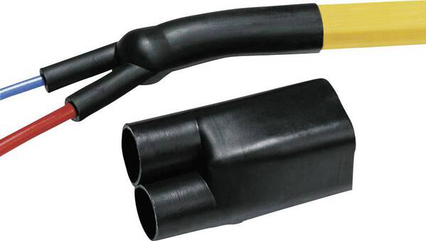 HellermannTyton 402-23058 Warmschrumpf-Aufteilkappe zweiadrig Nenn-Innendurchmesser (vor Schrumpfung): 33 mm 1 St.