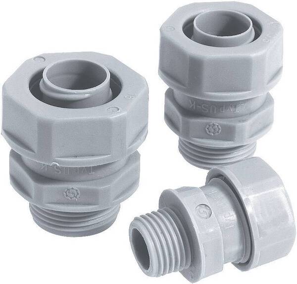 LAPP 55501330 SILVYN® USK-M 20x1,5 Schlauchverschraubung Silber-Grau (RAL 7001) M20 16 mm Gerade 1 St.