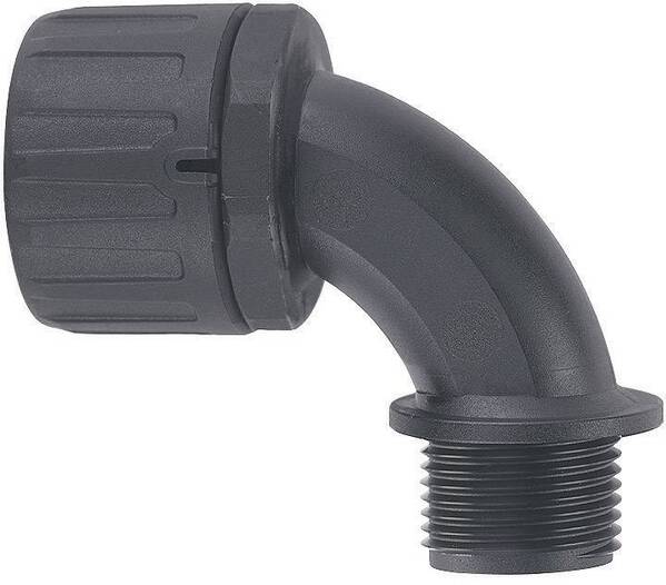 LAPP 55506485 SILVYN® FPAG-M12x1,5 90° Schlauchverschraubung Schwarz M12 6.30 mm 90° 1 St.