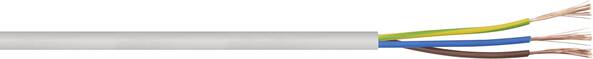 LAPP 1601204/1 Schlauchleitung H03VV-F 3 x 0.75 mm² Schwarz Meterware