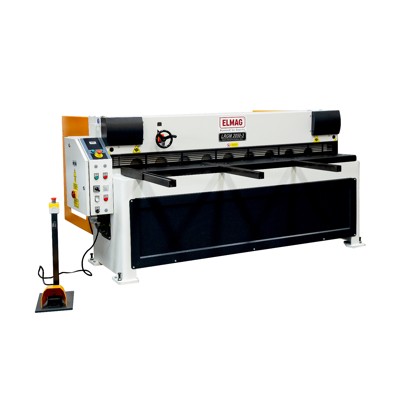 ELMAG - Mechanische Tafelblechschere LRGM 1550 x 3mm, Hinteranschlag 750mm
