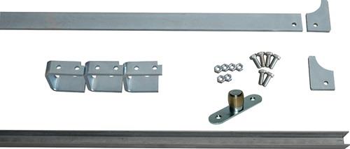 HBS-BETZ Laufschienen-Set 80787 Schienengröße 50x10mm STA verz.105 od.120mm Rl.BETZ