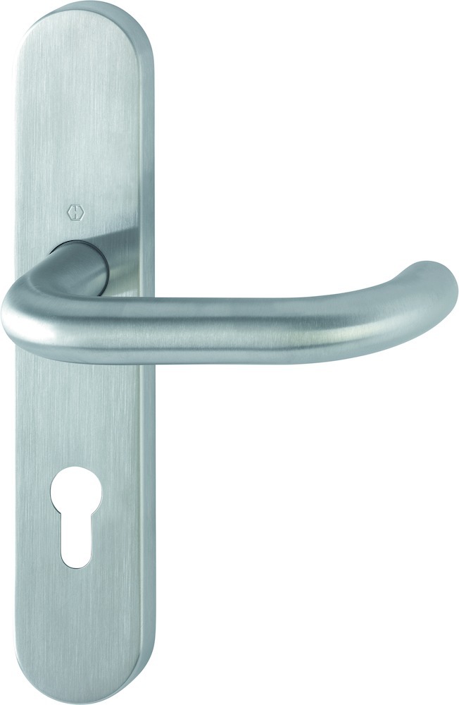 HOPPE® FH AP Drückergarnitur mit Langschild Paris FS-E138/353H, Edelstahl, 11536792