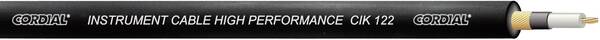 Cordial CIK 122 BLACK 100 Instrumentenkabel 1 x 0.22 mm² Schwarz Meterware
