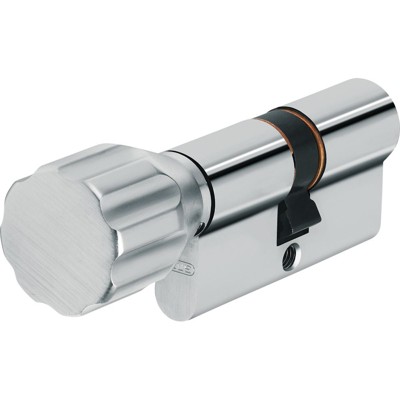 ABUS - Profil-Knaufzylinder,K82,BLZ40/K65,5-stift., gleichschl.,Messing matt vernickelt