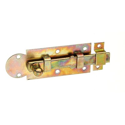 Alberts - Fensterriegel,mit Knopf, gerade, mit Schlaufe, disp.,Platte LxB 80x30 mm