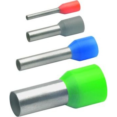 Klauke® - Aderendhülse 10mm² 12mm isol PP elfb Cu Polypropylen(PP) elfenbein verzinnt