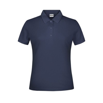 James & Nicholson - Damen Basic Poloshirt JN791, navy-blau, Größe M