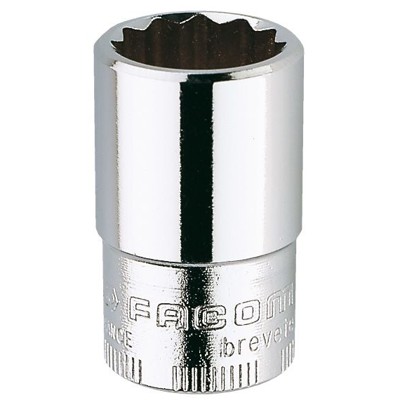 Facom - Steckschlüssel 3/8" 12-Kant 13/16" JB.13/16