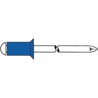 GESIPA® - Blindniete Stahl/Stahl Senkkopf 5 x 25
