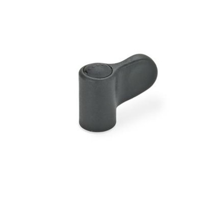 Ganter Norm® - 635-35-M10-E-DSG Flügelmuttern, Kunststoff