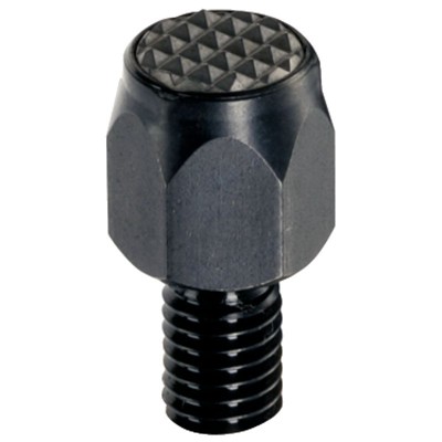 HALDER - Auflagebolzen, mit Riffel oder Spitze/mit Hartmetallplatte, geriffelt und Gewindezapfen