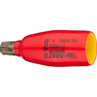 HAZET - HAZET Schraubendreher-Steckschlüsseleinsatz 8802KV-T50 ∙ Vierkant10 mm (3/8 Zoll) ∙ Innen TORX® Profil ∙ T50