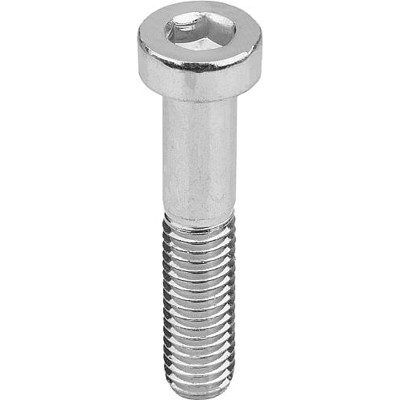 KIPP - ZYLINDERSCHRAUBE MIT INNENSECHSKANT, NIEDRIGER KOPF, DIN6912 M06X35, STAHL 8.8 GALVANISCH VERZINKT