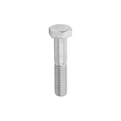 KIPP - SECHSKANTSCHRAUBE MIT SCHAFT DIN931 M12X50, SW=19, EDELSTAHL A2 70 BLANK