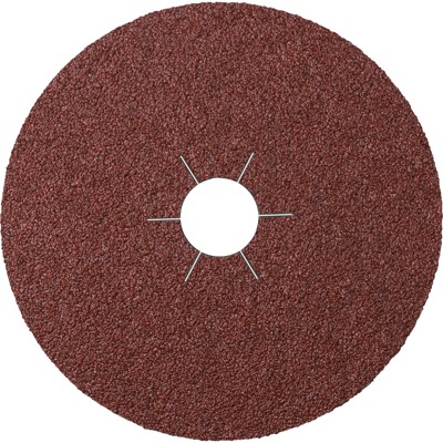 KLINGSPOR - Fiberscheibe CS 561, 180 x 22mm Korn 60 Sternloch, 25 Stück