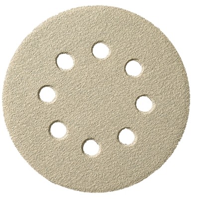 KLINGSPOR - Schleifpapier-Scheibe PS 33 CK Klett, 125mm Korn 80 Loch GLS5, 100 Stück