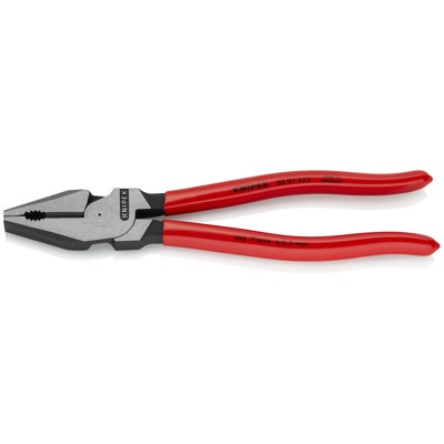 KNIPEX® - Kraft-Kombizange 02 01 225 poliert kunststoffüberzogen 225mm