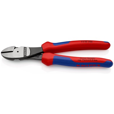 KNIPEX® - Kraft-Seitenschneider 74 02 200 poliert Mehrkomponenten 200mm