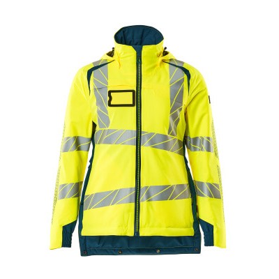 MASCOT® - Winterjacke ACCELERATE SAFE, hi-vis Gelb/Dunkelpetroleum, Größe 3XL